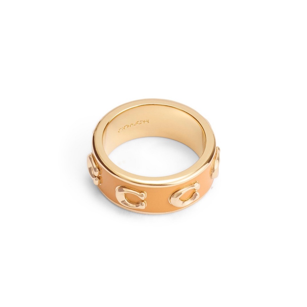 Coach Signature ring